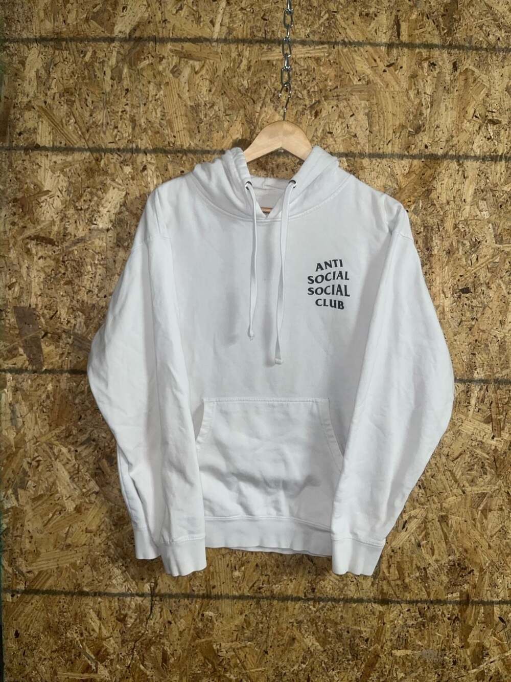 Anti Social Social Club Kkoch White Hoodie